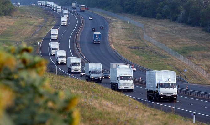 Гуманитарный конвой Восточной Украине